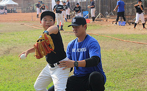 王建民教練領軍BE HEROES棒球營　親自設計所有訓練菜單