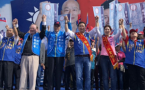 被郭台銘說選不上；林金結回嗆郭董：核心價值混亂