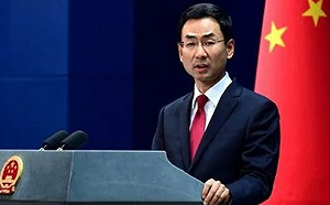 耿爽避談香港區議會選舉結果　嗆「反對外部勢力干涉香港事務」