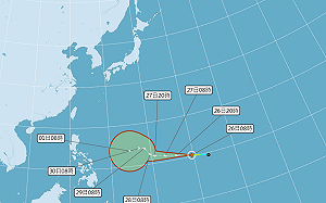 快訊》颱風「北冕」今早生成 朝菲律賓東方海面移動中