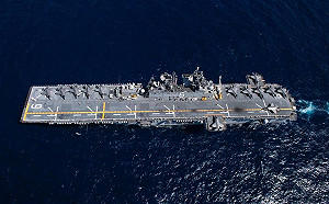 美利堅號將成亞太地區兩棲待命支隊旗艦    月底抵日佐世保軍港