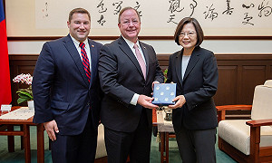 蔡英文：香港局勢惡化  凸顯台美共同捍衛民主自由重要性