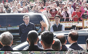 現場直擊》龍山建寺280週年慶典  馬吳、蔡現身民眾冷熱兩樣情