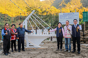 封閉7年終將啟用！台中最長白鹿吊橋12月下旬完工