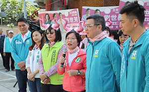 卓榮泰赴高雄輔選劉世芳 籲再做一次選擇一起翻轉高雄