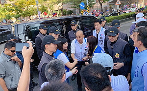 呼籲黃國昌檢舉不法   韓國瑜：否則不排除提告意圖使人不當選