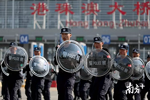 珠海公安演練  分析：涉大陸澳門敏感議題