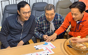 韓捲砂石案提告黃國昌  朱立倫：透過司法也是一個好辦法