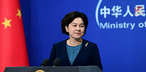 華春瑩受謠言抹黑　陸媒：「遭到某些黑暗勢力惡意攻擊。」