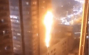 瀋陽大火驚見「火龍」 疑占用消防通道釀災