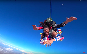 籃球／狂！哈林籃球隊挑戰1萬英呎高空灌籃　結果超震撼(影)