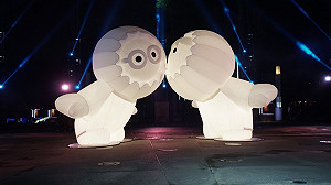 (影)5米高氣球主燈陪跨年！高雄新年燈光秀12/6登場