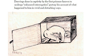 911後美反恐搞刑求 首位被害人畫出CIA酷刑黑幕