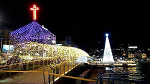 基隆港耶誕燈光派對！LED聖誕樹12/7周六晚點燈