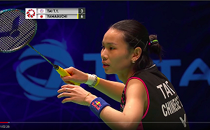 羽球／馬琳中途退賽　戴資穎終結2連敗力拚重返球后(影)