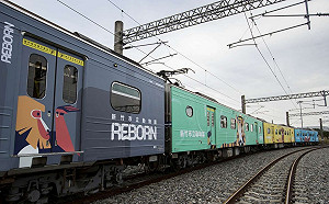 山羌、老虎陪搭火車！新竹六家線動物彩繪列車歡樂行駛到明年