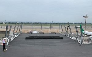 飛安考量  航警桃機擬研議縮小觀景台範圍