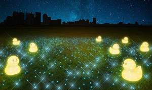 可愛小鴨閃閃發光!新北三重鴨鴨公園光雕秀12/21萌翻遊客