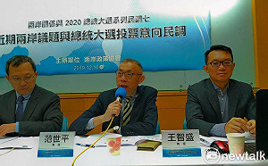 兩岸政策協會》民進黨支持度43％ 近4成認為國會兩黨不過半