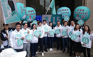 民眾黨「票投15、民眾做主」賴香伶談吳敦義失言：不會獲選民青睞