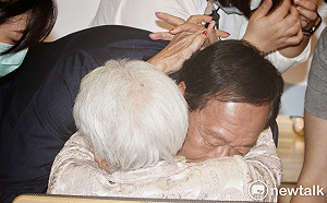 現場直擊》台大癌醫今落成  郭台銘以母之名命名「永真醫療大樓」