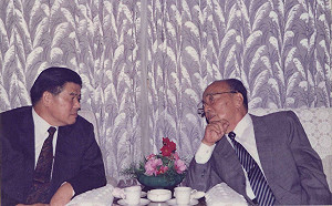 兩岸密使是他！張榮豐揭1992年與曾永賢首會楊尚昆