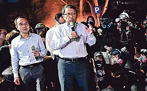 港中文大學校長登泰晤士風雲人物 陸媒嘲：護「暴徒」有功