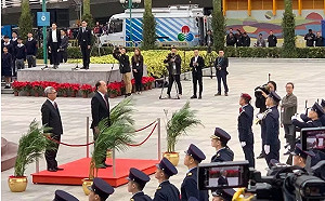 澳門回歸20周年  新特首賀一誠表態效忠 :「全面執行一國兩制方針」