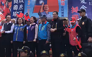 韓國瑜至金門輔選陳玉珍 顧好選票基本盤