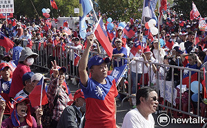 良影一二》挺韓湧入15萬人  韓國瑜將在終點等候群眾