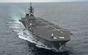 日本明年翻修出雲艦  搭配F35B戰機成為航空母艦