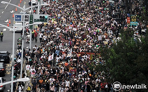 85萬人和平表達訴求  高市警局：給予高度肯定