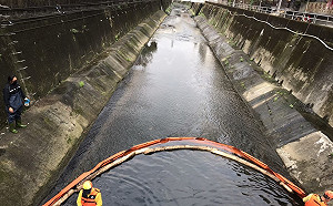 水肥業者槽車偷排廢油污染大坑溪 北市環保局依法開罰