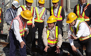 成功追分站雙軌化完工 林佳龍：打造大台中山手線第一步