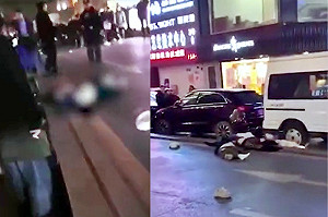 天外飛來橫禍！沙坪壩區男子墜樓 壓死2名路人