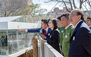 新竹市立動物園重生! 蔡總統:這裡可看見市長的用心