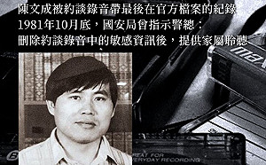 白色恐怖迫害逝世40年  陳文成事件紀念廣場落成立碑