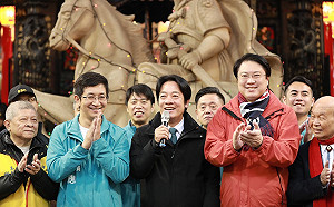 賴清德:人民期望總統大選是高格調的選舉 但只有小英提政見