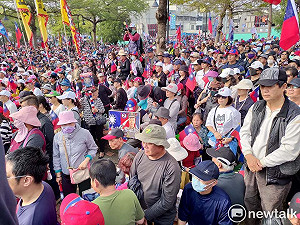 韓、柱黃金周衝刺 台南號稱衝破5萬人