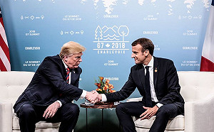 美伊緊張》馬克宏熱線川普  聯合英德降溫中東局勢