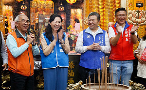 李佳芬「新莊」為陳明義站台　讚「非常親切的地方」