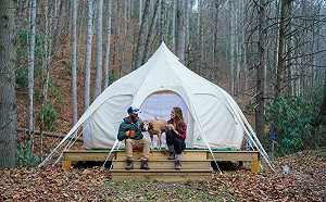 武漢肺炎》疫情仍不明朗！  南韓民眾迫不及待往露營區跑