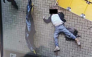 （影）香港驚傳「被墜樓」？  男子墜落紀律部隊宿舍前當場死亡