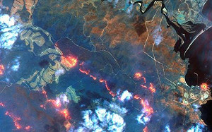 澳洲大火衛星影像駭人 及時雨可望暫解浩劫