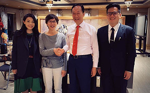 郭柯合好？蔡壁如奉柯文哲指示帶隊拜會郭台銘交流政策