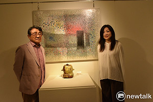 日本備前燒大師安倍安人偕夫人內田江美高雄聯展
