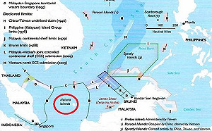 駐印尼抗中國  美日韓將投資納土納群島