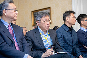 國民黨主席誰來接？柯文哲酸：想接的人很多 夭鬼假細禮