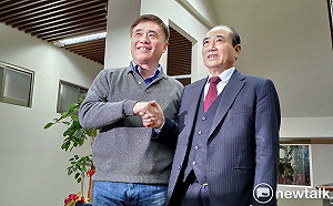 郝龍斌拜會尋支持 王金平：看未來幾天發展再決定