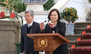 武漢肺炎》蔡英文向中國喊話：讓疫情公開透明、與台灣分享資訊